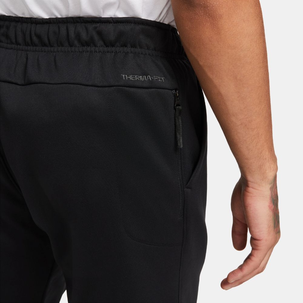 Nike M Nk Tf Pant Taper Pantalón negro de hombre para entrenamiento