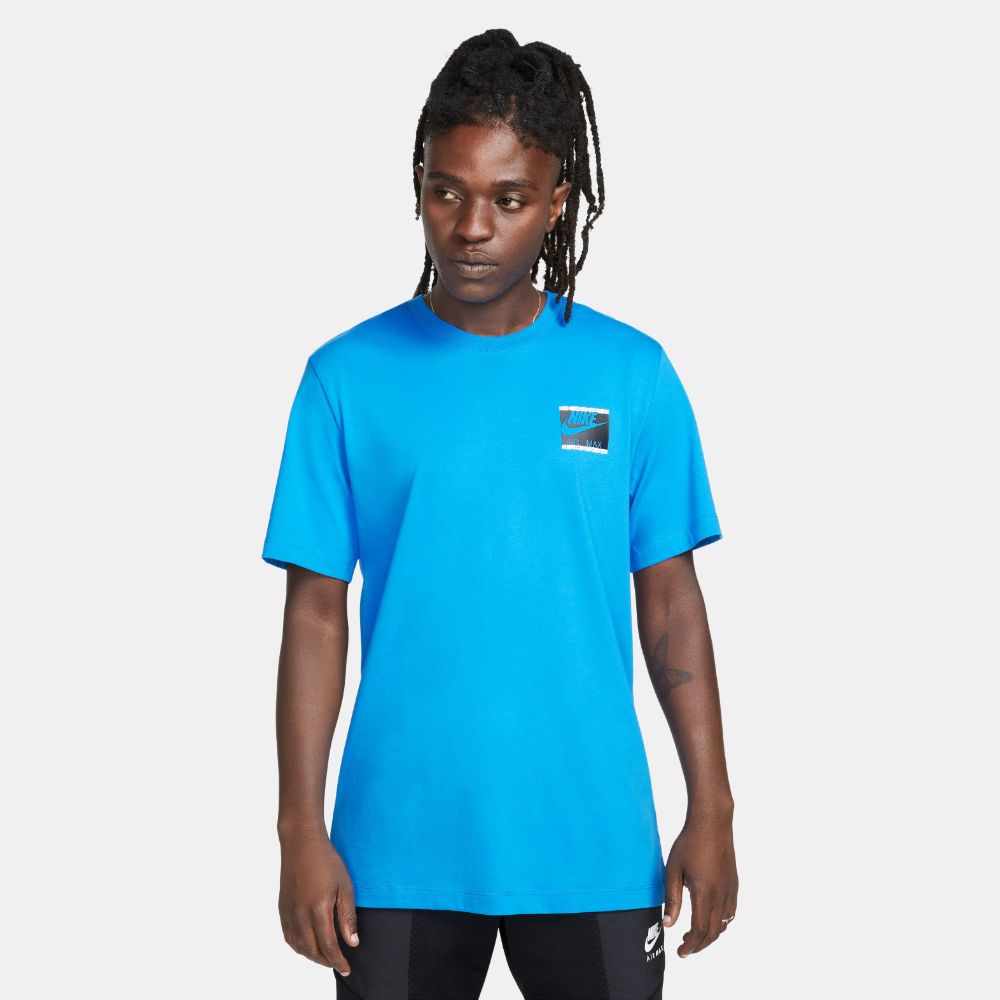Nike U Nsw Tee Am Day Lbr Air Camiseta Manga Corta azul de hombre lifestyle