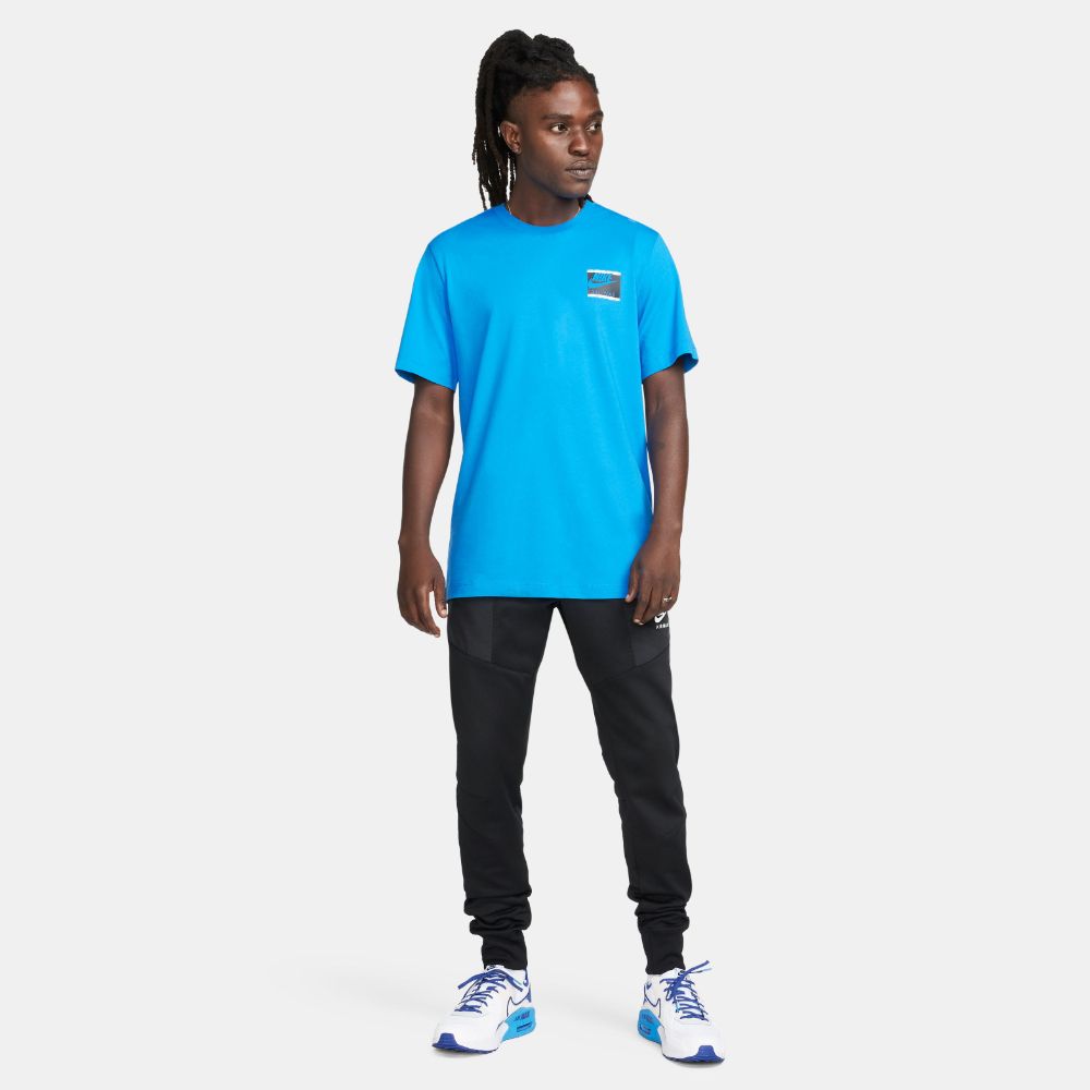 Nike U Nsw Tee Am Day Lbr Air Camiseta Manga Corta azul de hombre lifestyle