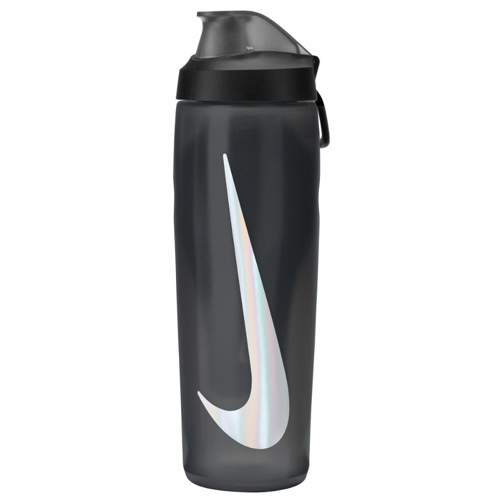 Nike Rfel Btl Locking Lid 24Oz Botella gris de hombre para entrenamiento