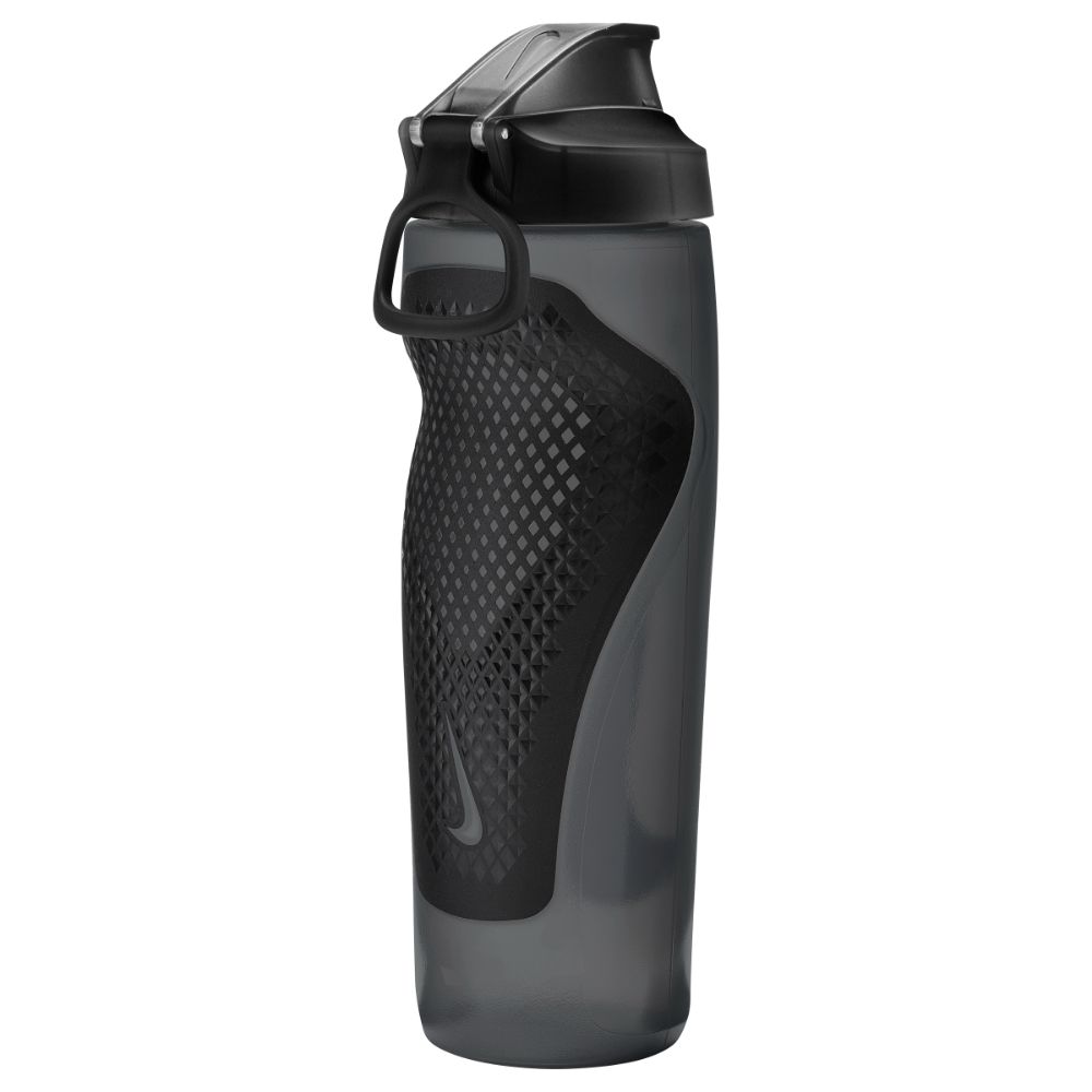 Nike Rfel Btl Locking Lid 24Oz Botella gris de hombre para entrenamiento