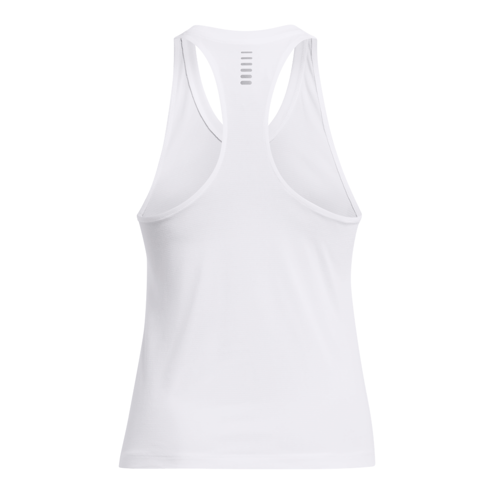 Under Armour Ua Streaker Singlet Manga Sisa Blanco De Mujer Para Correr