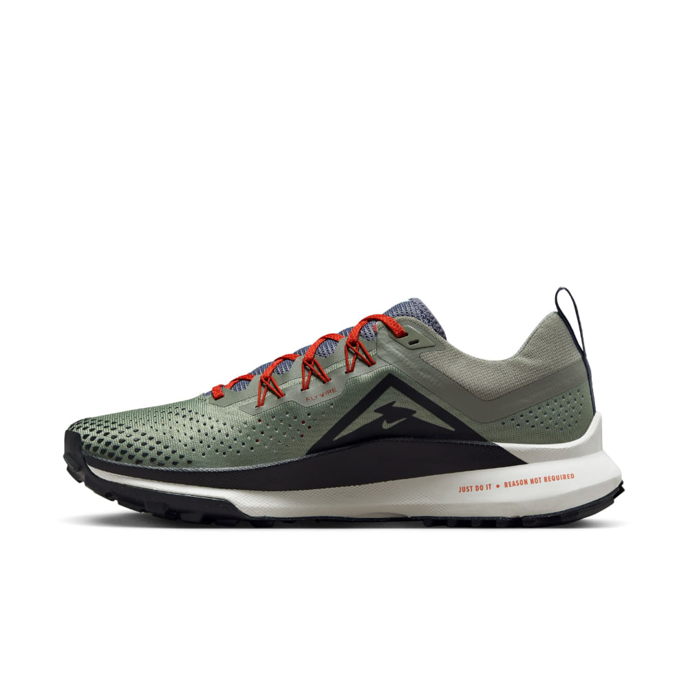 Nike React Pegasus Trail 4 Tenis verde de hombre para outdoor