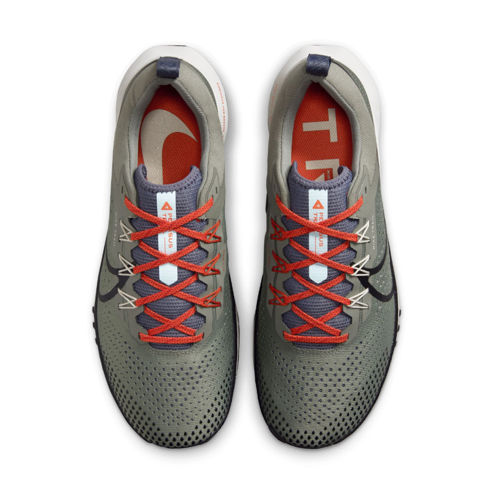 Nike React Pegasus Trail 4 Tenis verde de hombre para outdoor