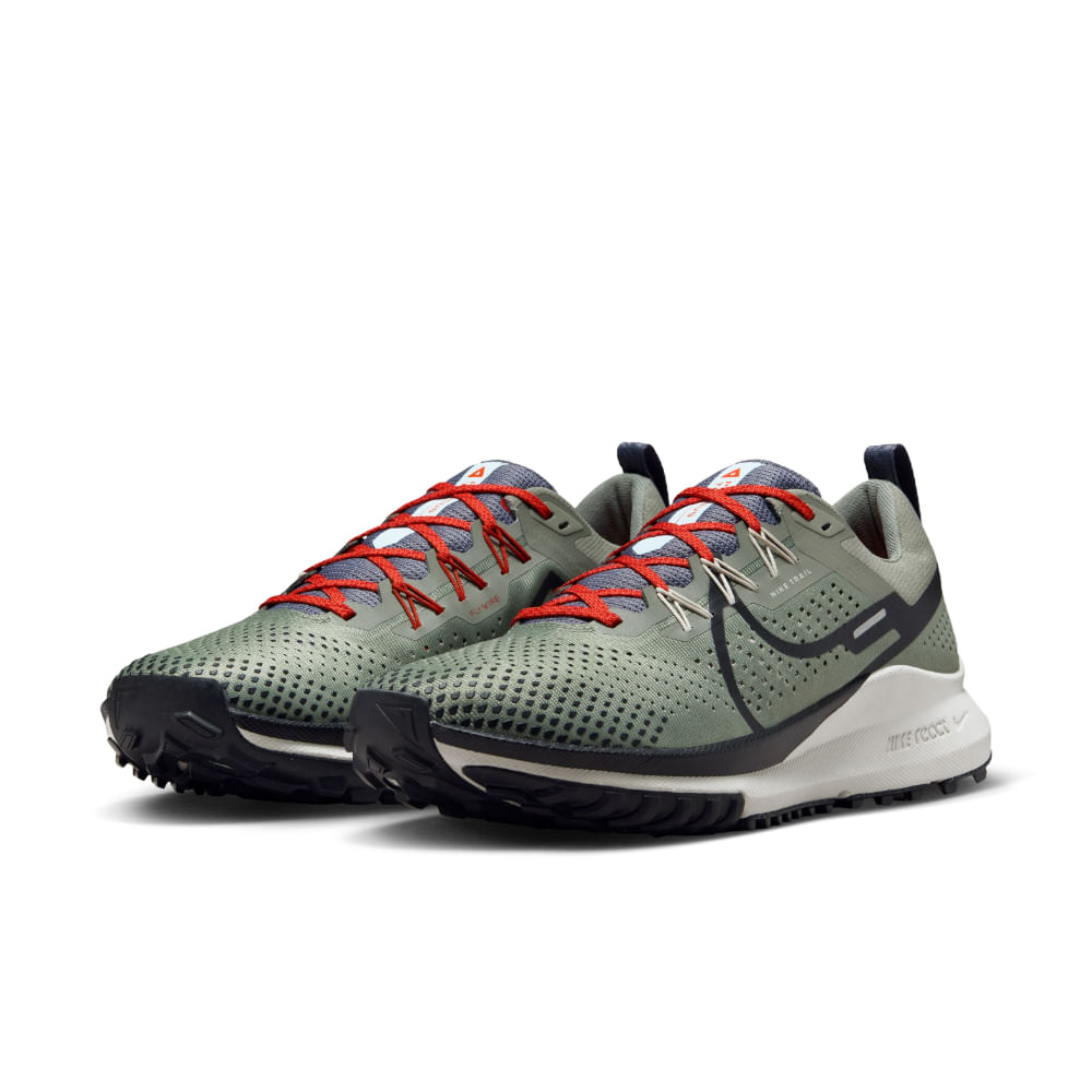 Nike React Pegasus Trail 4 Tenis verde de hombre para outdoor