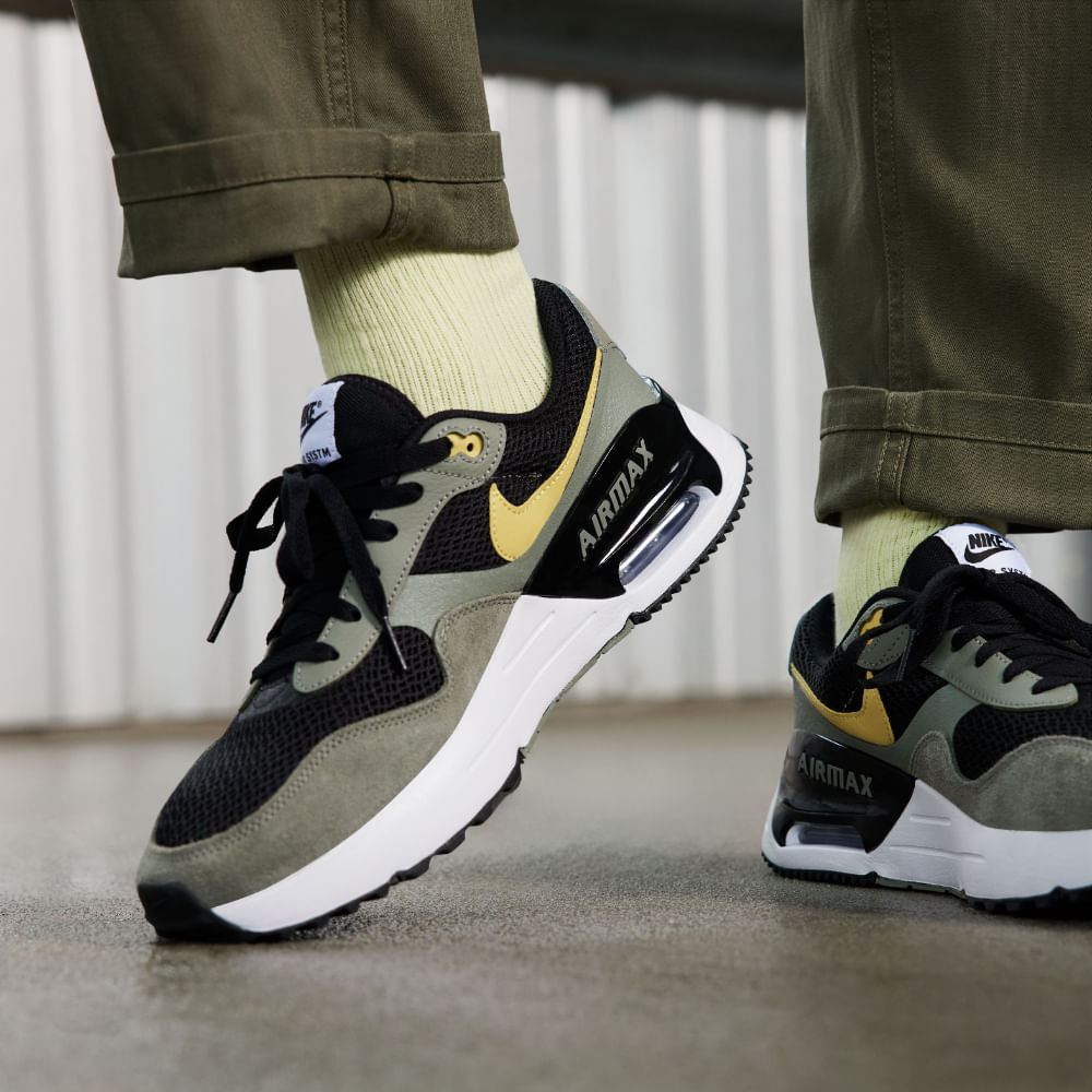 Nike Air Max Systm Tenis negro de hombre lifestyle