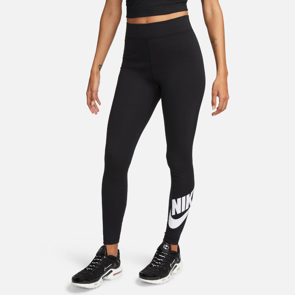 Nike W Nsw Nk Clsc Gx Hr Tight Ftra Licra blanco de mujer lifestyle