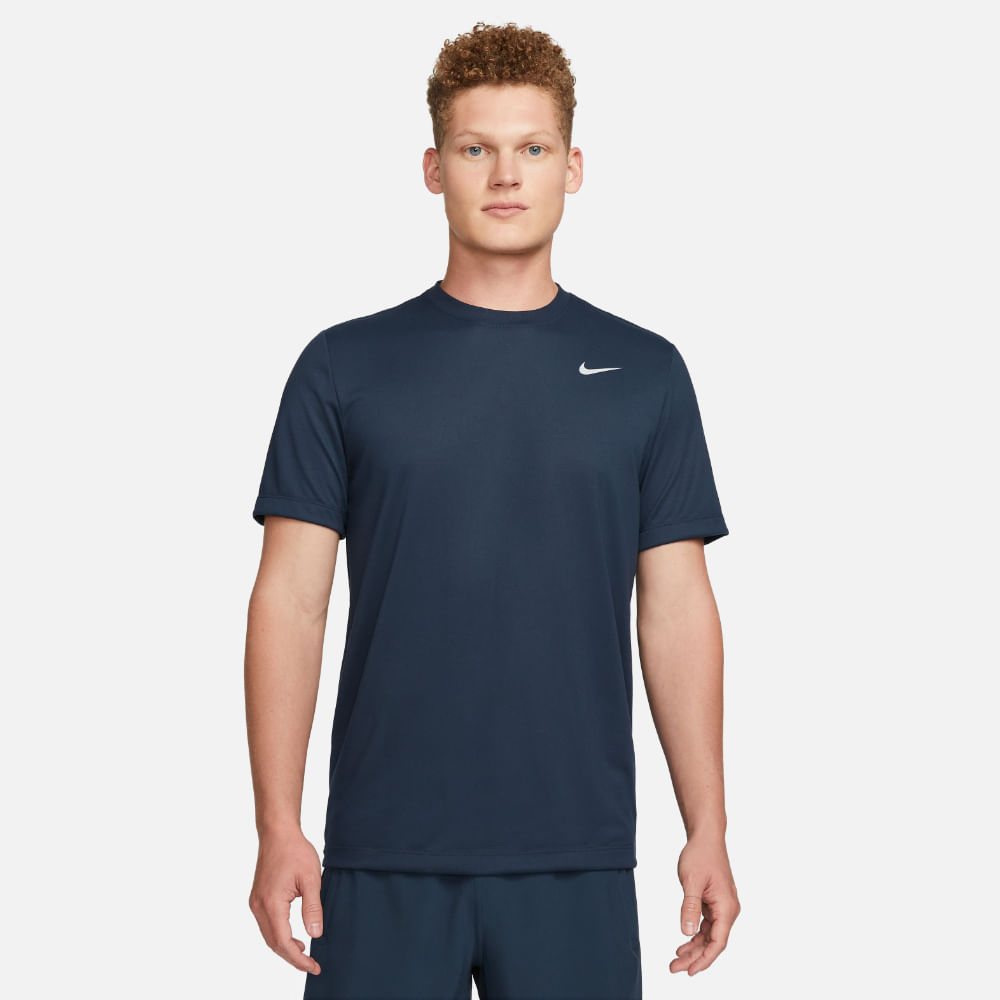 Nike M Nk Df Tee Rlgd Reset Camiseta Manga Corta azul de hombre para entrenamiento