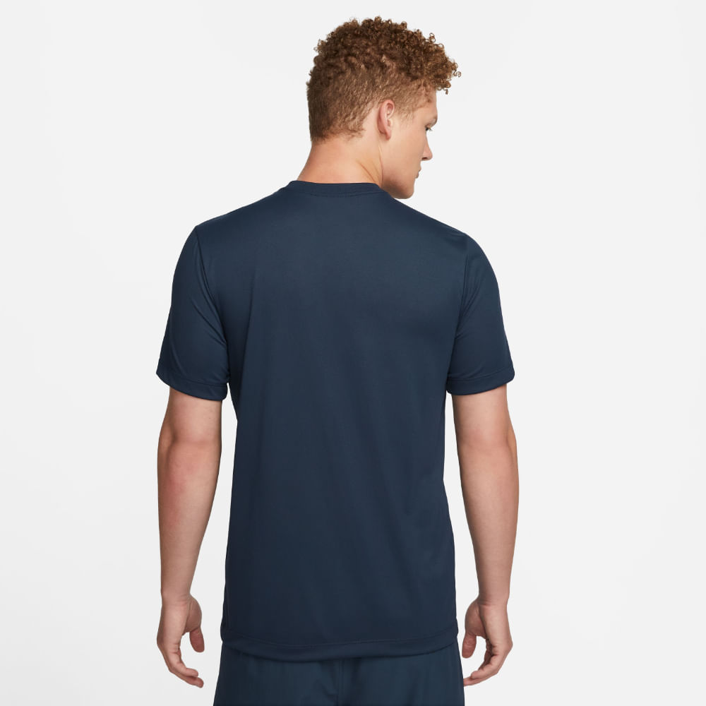 Nike M Nk Df Tee Rlgd Reset Camiseta Manga Corta azul de hombre para entrenamiento