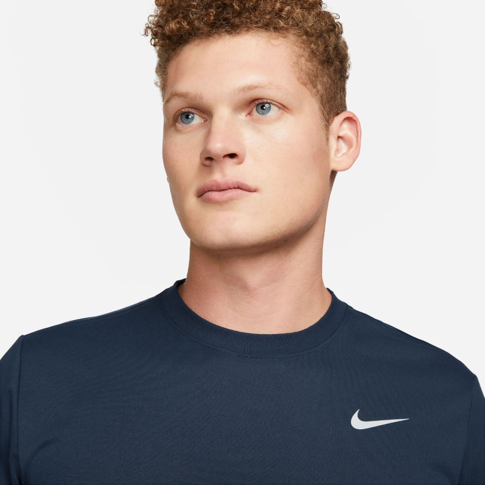 Nike M Nk Df Tee Rlgd Reset Camiseta Manga Corta azul de hombre para entrenamiento