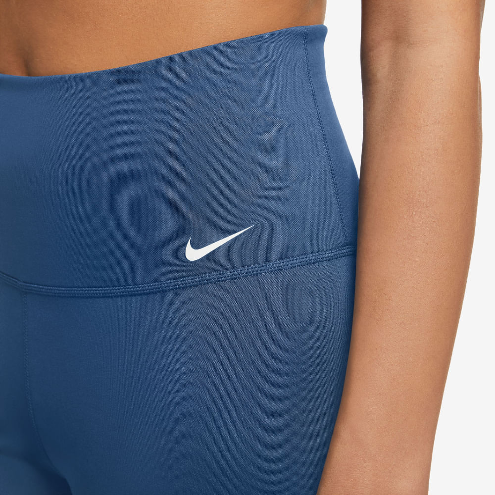 Nike W Nk One Df Hr 7In Short Licras Cortas Azul De Mujer Para Entrenamiento
