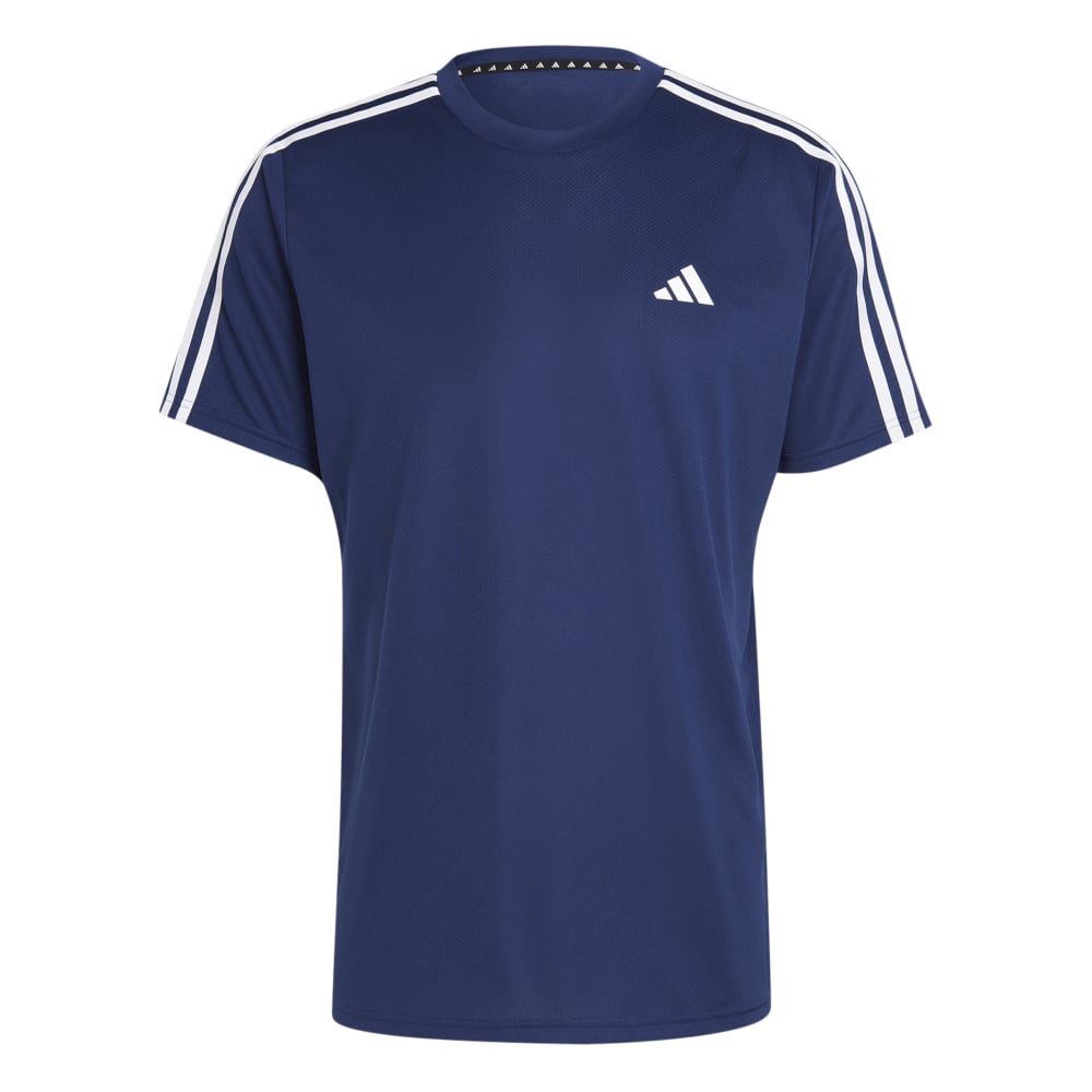 Adidas Tr-Es Base 3S T Camiseta Manga Corta Azul De Hombre Para Entrenamiento