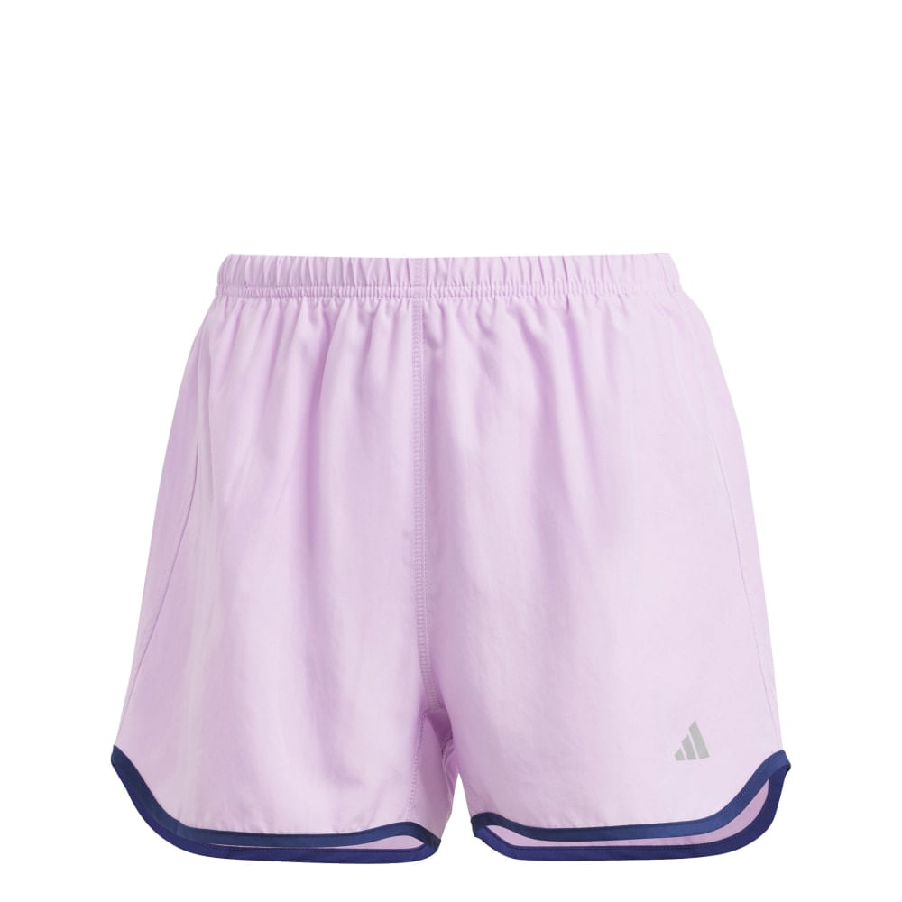 Adidas Short Run It morado de mujer para correr