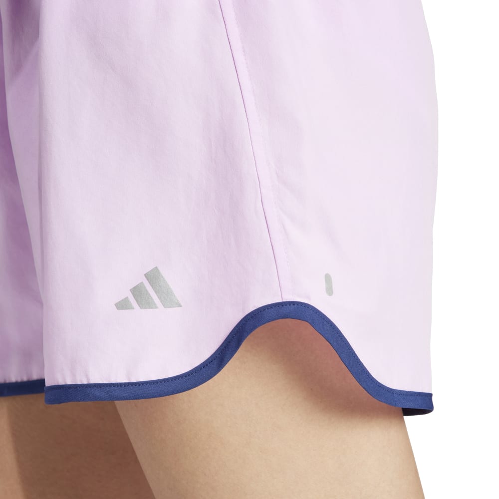 Adidas Short Run It morado de mujer para correr
