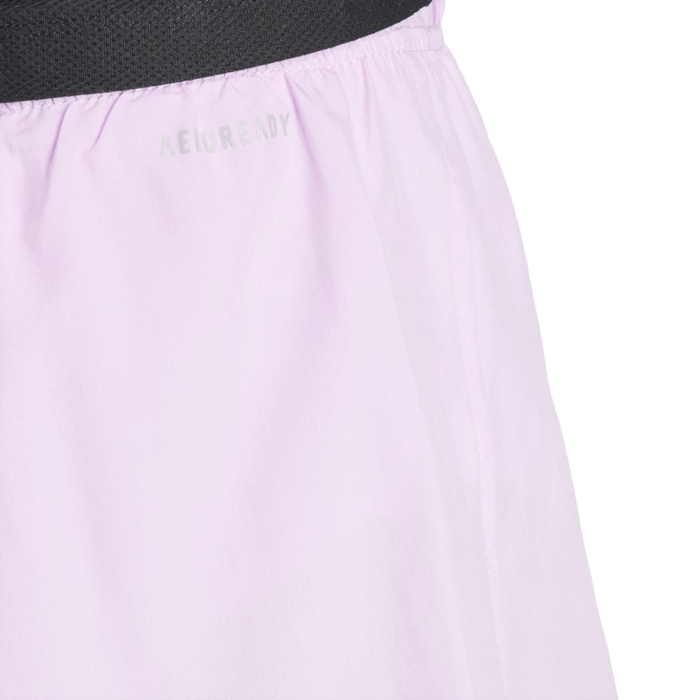 Adidas Short Run It morado de mujer para correr