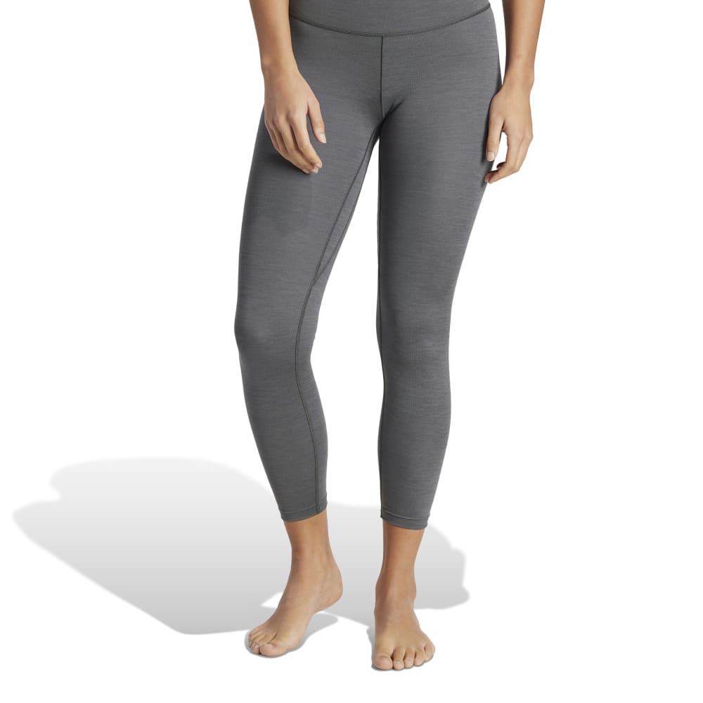 Adidas All Me 7/8 L Licras Largas Gris De Mujer Para Entrenamiento