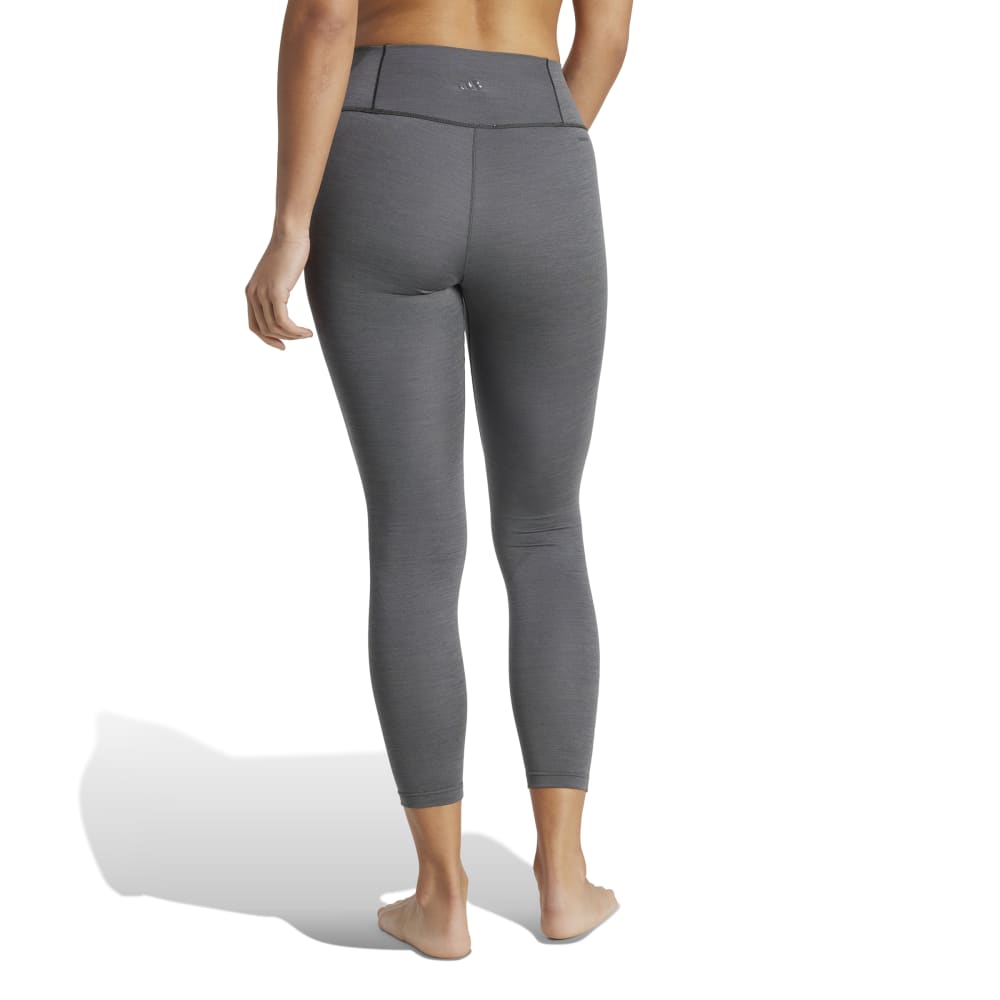 Adidas All Me 7/8 L Licras Largas Gris De Mujer Para Entrenamiento