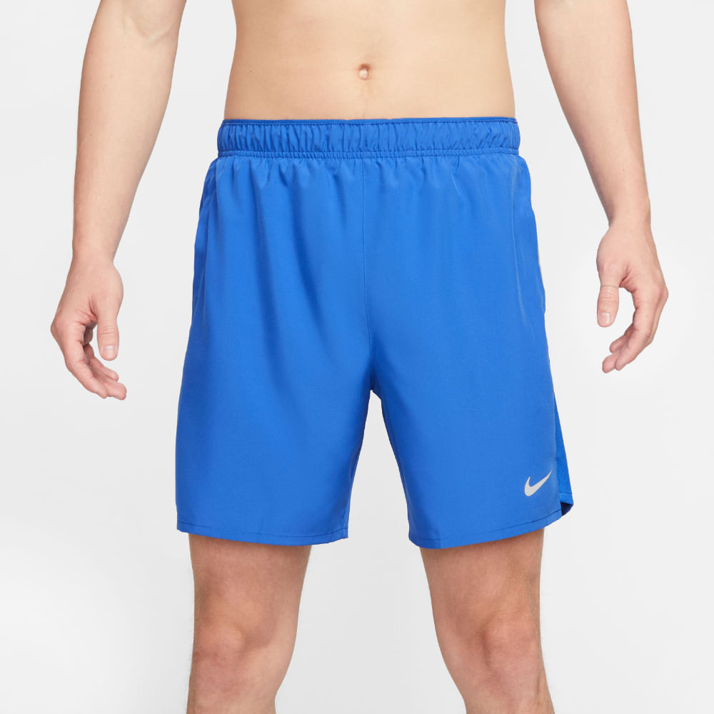 Nike M Nk Df Challenger 7Bf Short Pantaloneta azul de hombre para correr