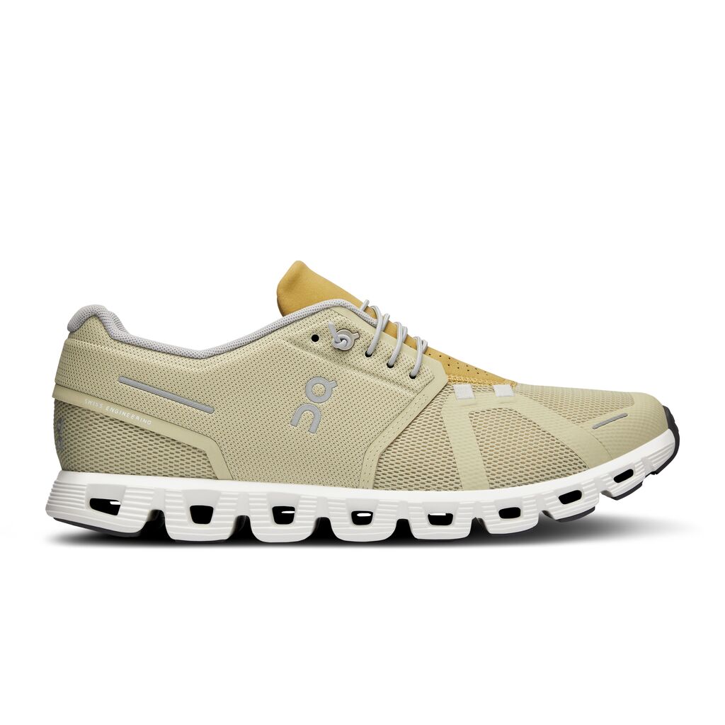 On Cloud 5 Tenis Beige De Hombre Para Moda