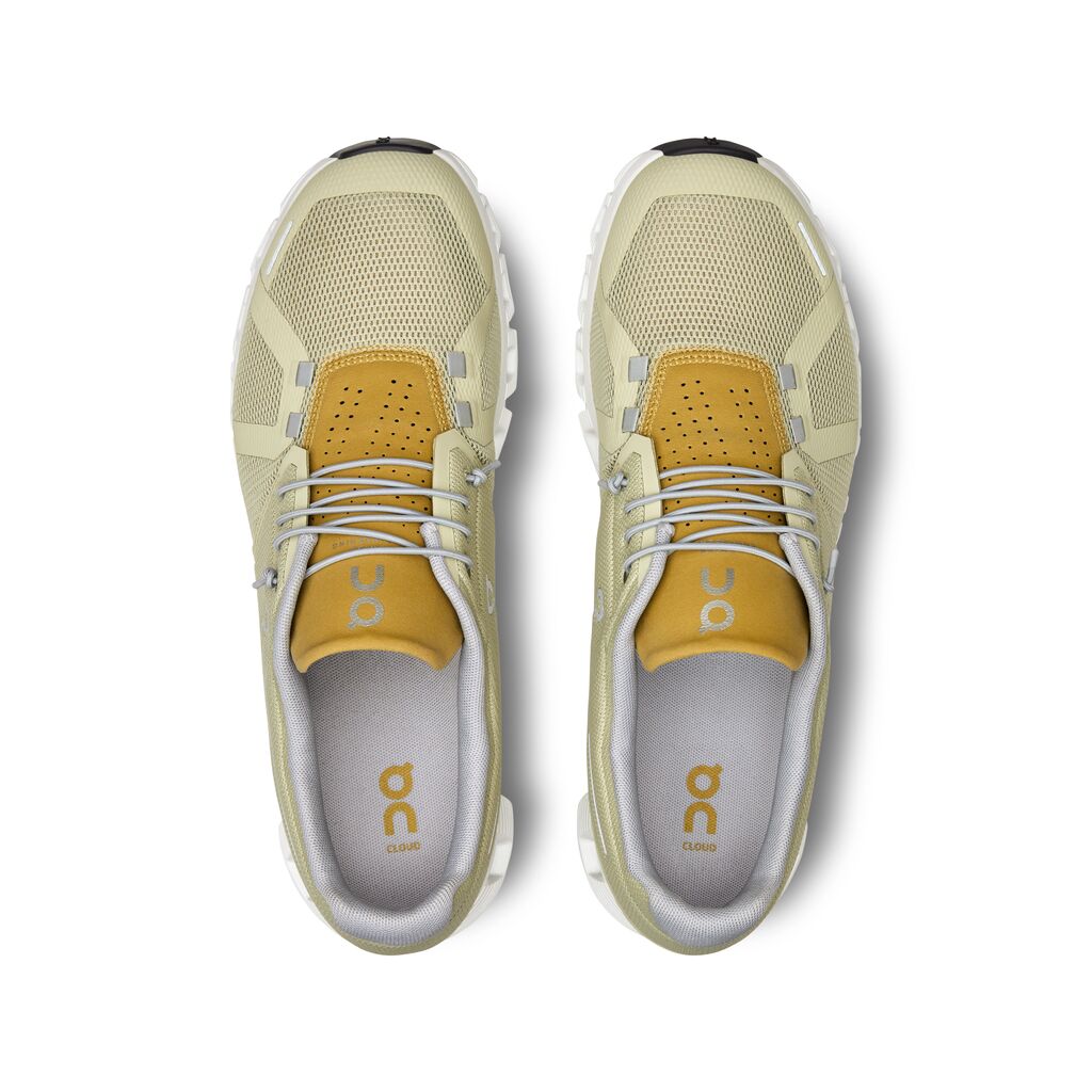 On Cloud 5 Tenis Beige De Hombre Para Moda