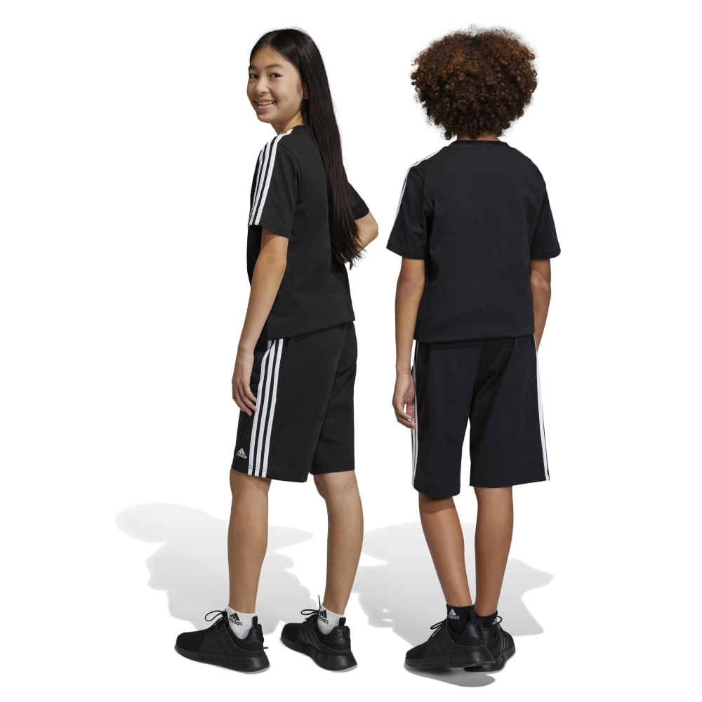 Adidas U 3S Kn Sho Pantaloneta negro de niño lifestyle