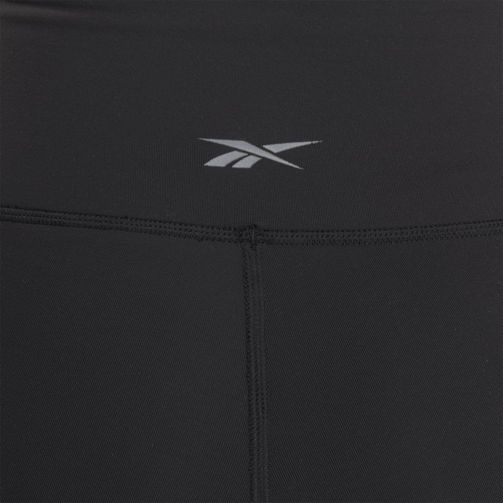 Reebok Lux High Rise Bike Short Licras Cortas Negro De Mujer Para Entrenamiento