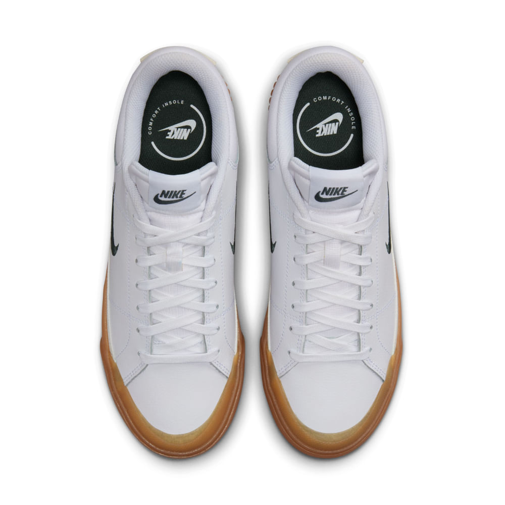 Nike Wmns Court Legacy Lift Tenis Blanco De Mujer Para Moda
