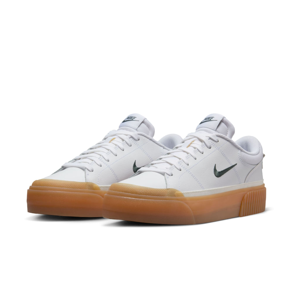Nike Wmns Court Legacy Lift Tenis Blanco De Mujer Para Moda