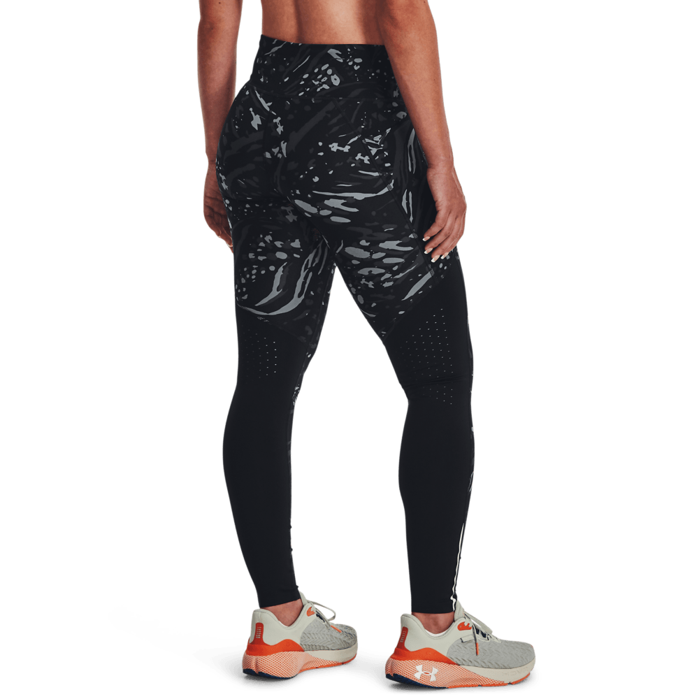 Under Armour Ua Run Like A Tight  Licras Largas Gris De Mujer Para Correr
