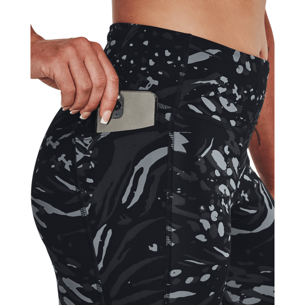 Under Armour Ua Run Like A Tight  Licras Largas Gris De Mujer Para Correr