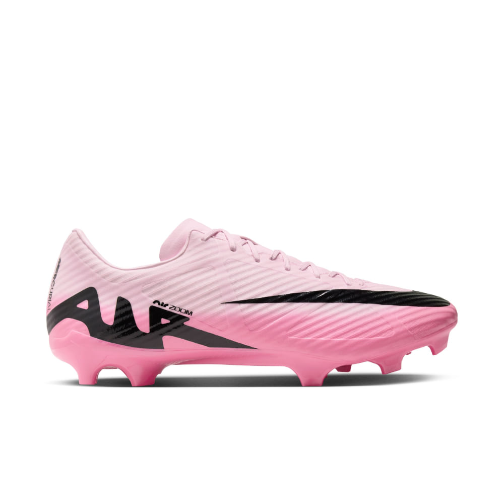 Nike Zoom Vapor 15 Academy Fg/Mg Guayos Rosado De Hombre Para Futbol