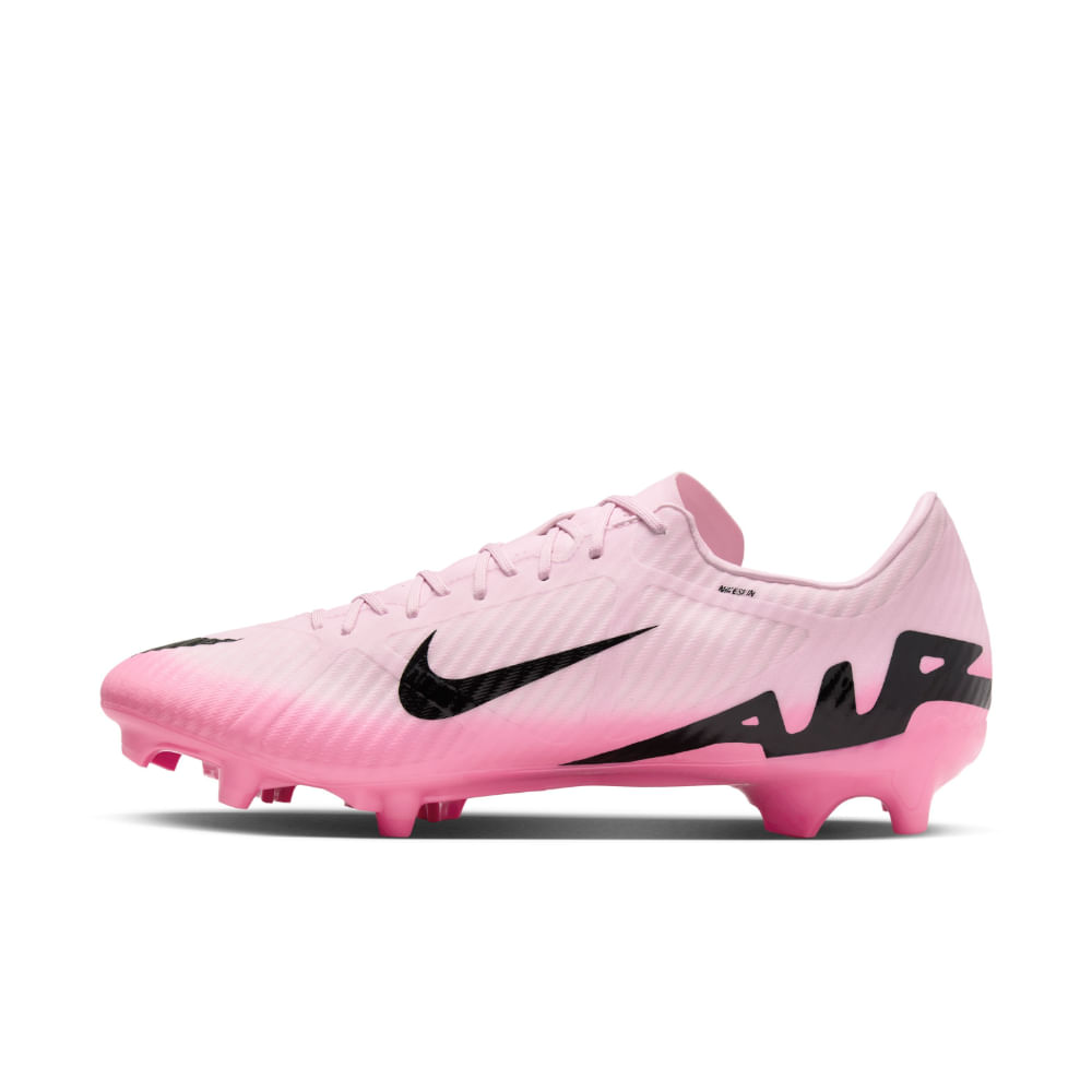 Nike Zoom Vapor 15 Academy Fg/Mg Guayos Rosado De Hombre Para Futbol