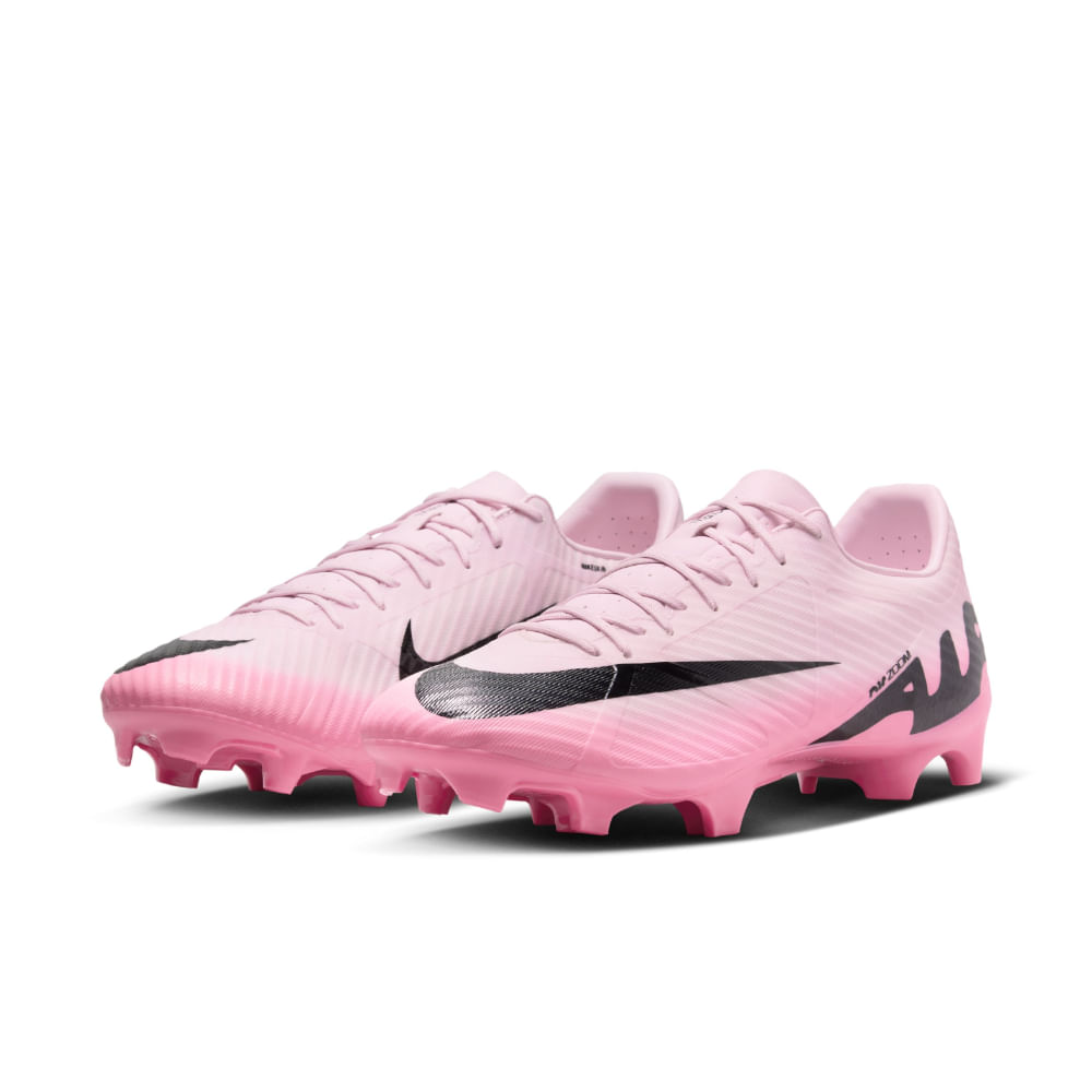 Nike Zoom Vapor 15 Academy Fg/Mg Guayos Rosado De Hombre Para Futbol
