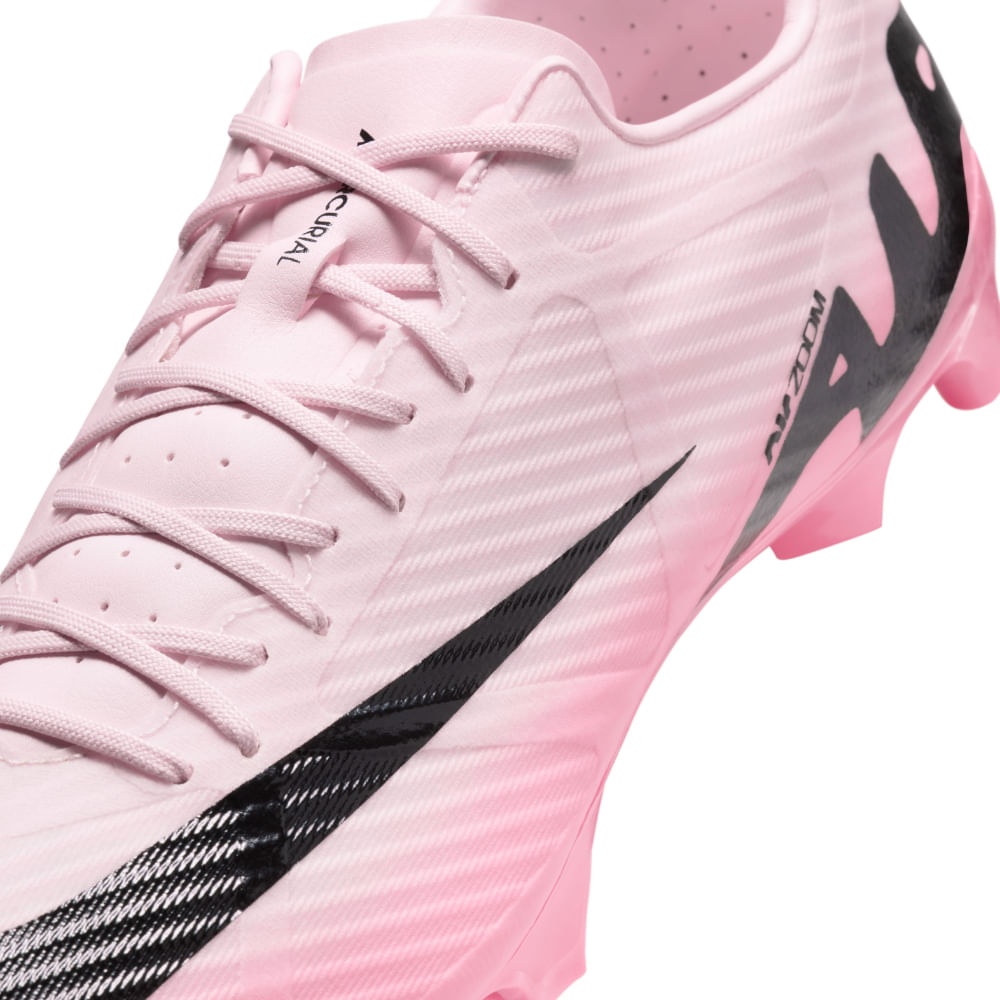 Nike Zoom Vapor 15 Academy Fg/Mg Guayos Rosado De Hombre Para Futbol