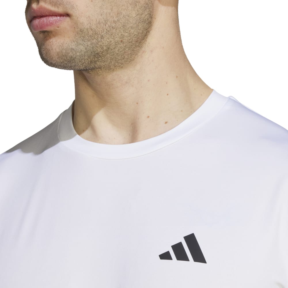 Adidas Tr-Es Stretch T Camiseta Blanco De Hombre Para Entrenamiento