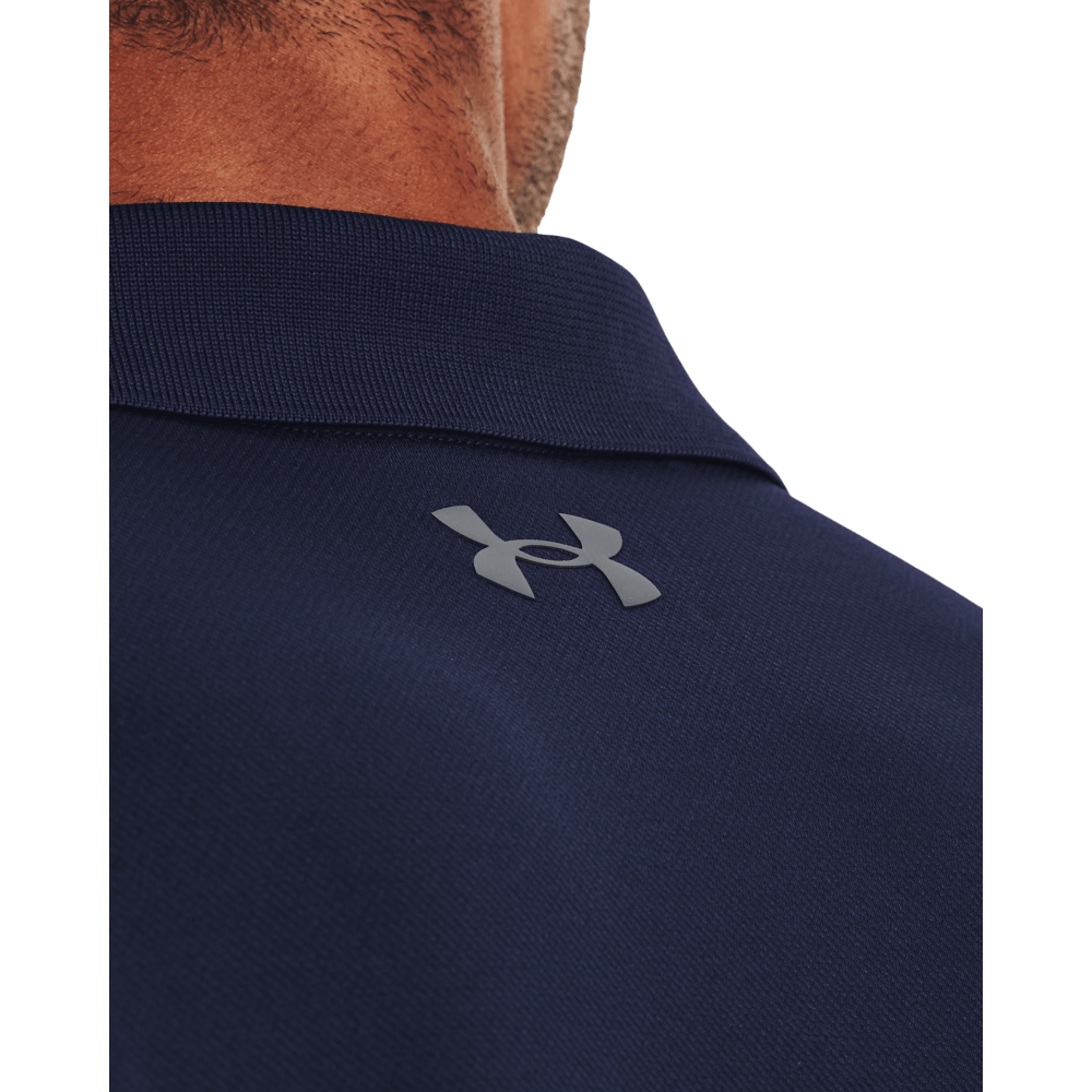Under Armour Ua Performance 3.0  Polo Camiseta Azul De Hombre Para Golf