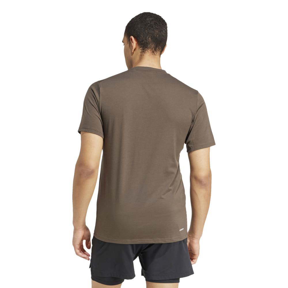 Adidas Tr-Es Fr Logo T Camiseta Manga Corta Verde De Hombre Para Entrenamiento
