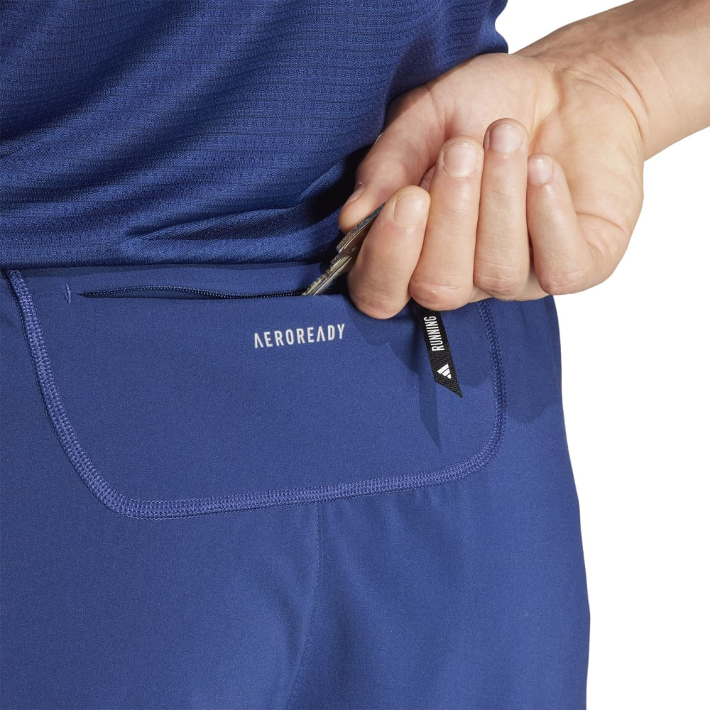 Adidas Otr B Short  Pantalonetas Azul De Hombre Para Correr