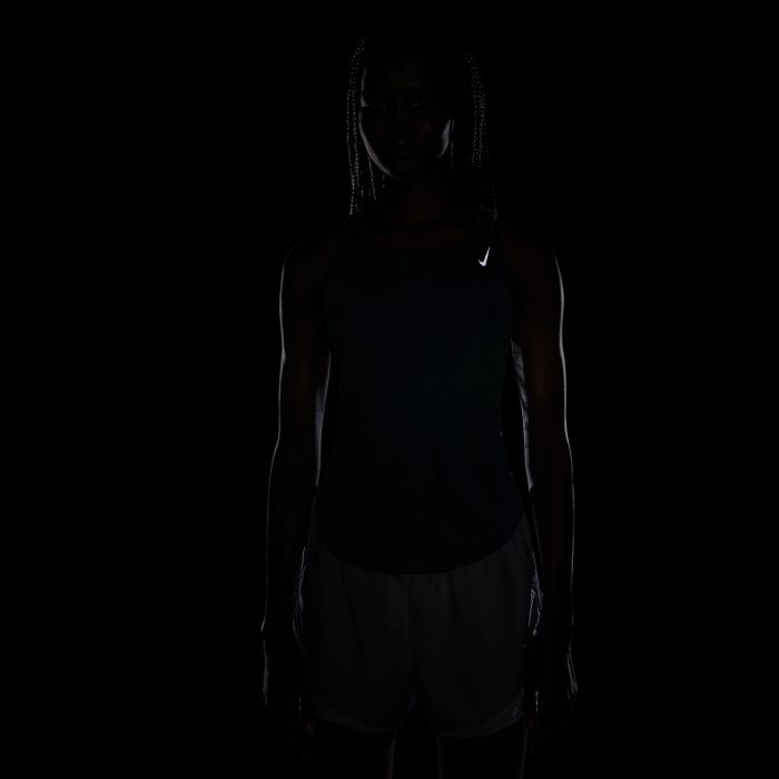 Nike W Nk Fast Df Tank Camiseta Manga Sisa Azul De Mujer Para Correr