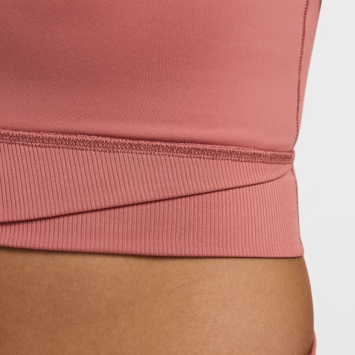 Nike W Nk1 Hn Twist Bra  Top De Bajo Impacto Rosado De Mujer Para Entrenamiento