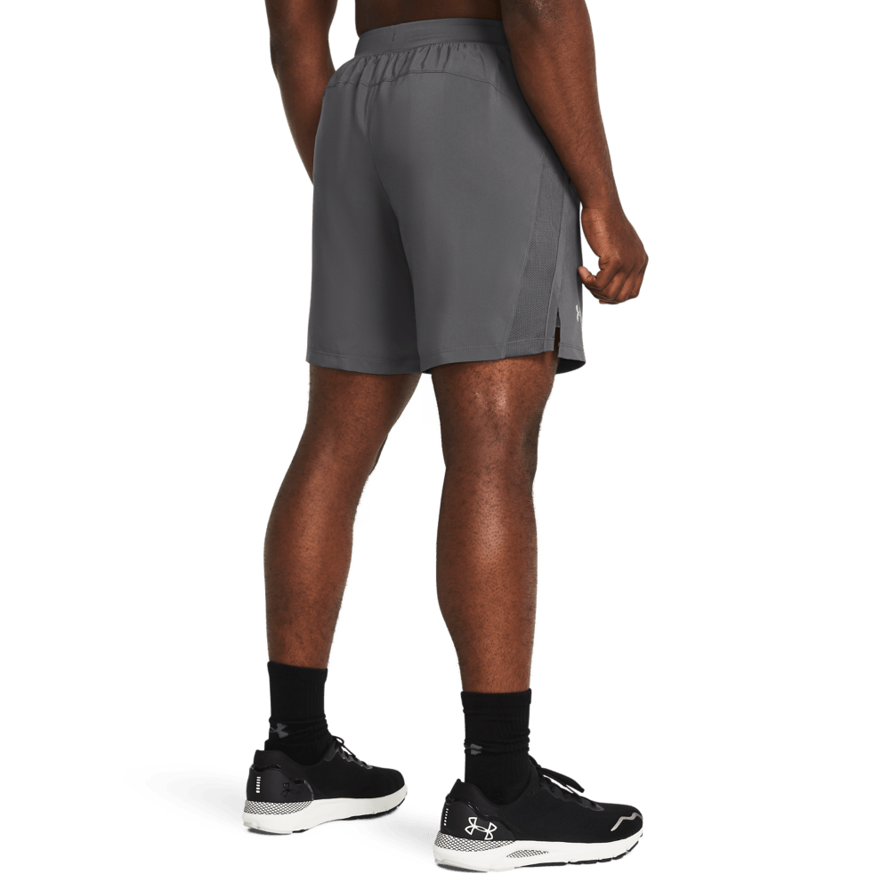 Under Armour Ua Launch Shorts 7Inc  Pantalonetas Gris De Hombre Para Correr