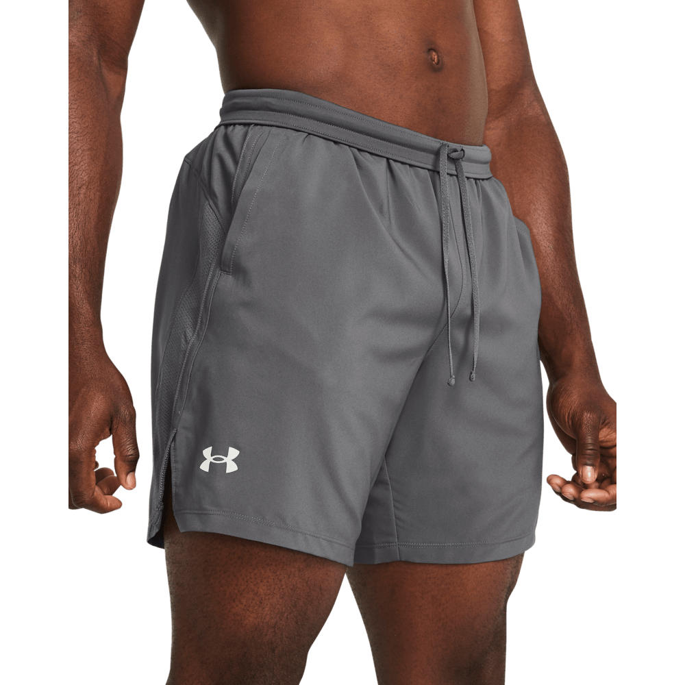Under Armour Ua Launch Shorts 7Inc  Pantalonetas Gris De Hombre Para Correr