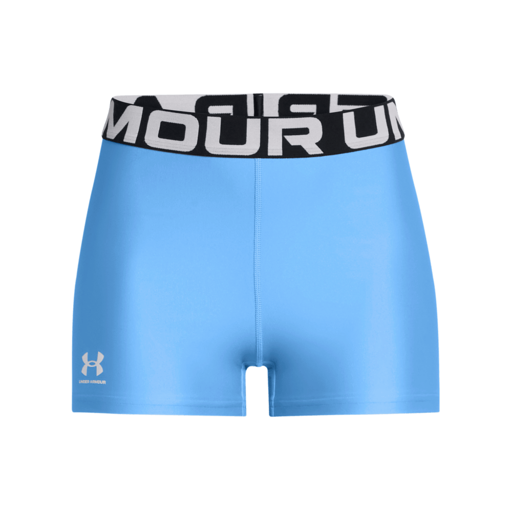 Under Armour Ua Hg Authentics Shorty  Licras Cortas Azul De Mujer Para Entrenamiento