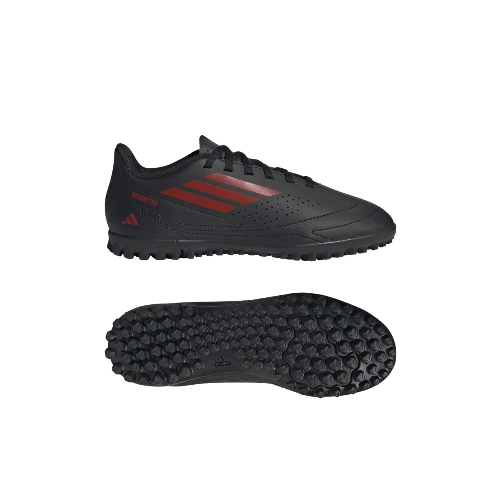 Adidas Guayos Deportivo Iii Pasto Sintetico Kid negro de niño para futbol