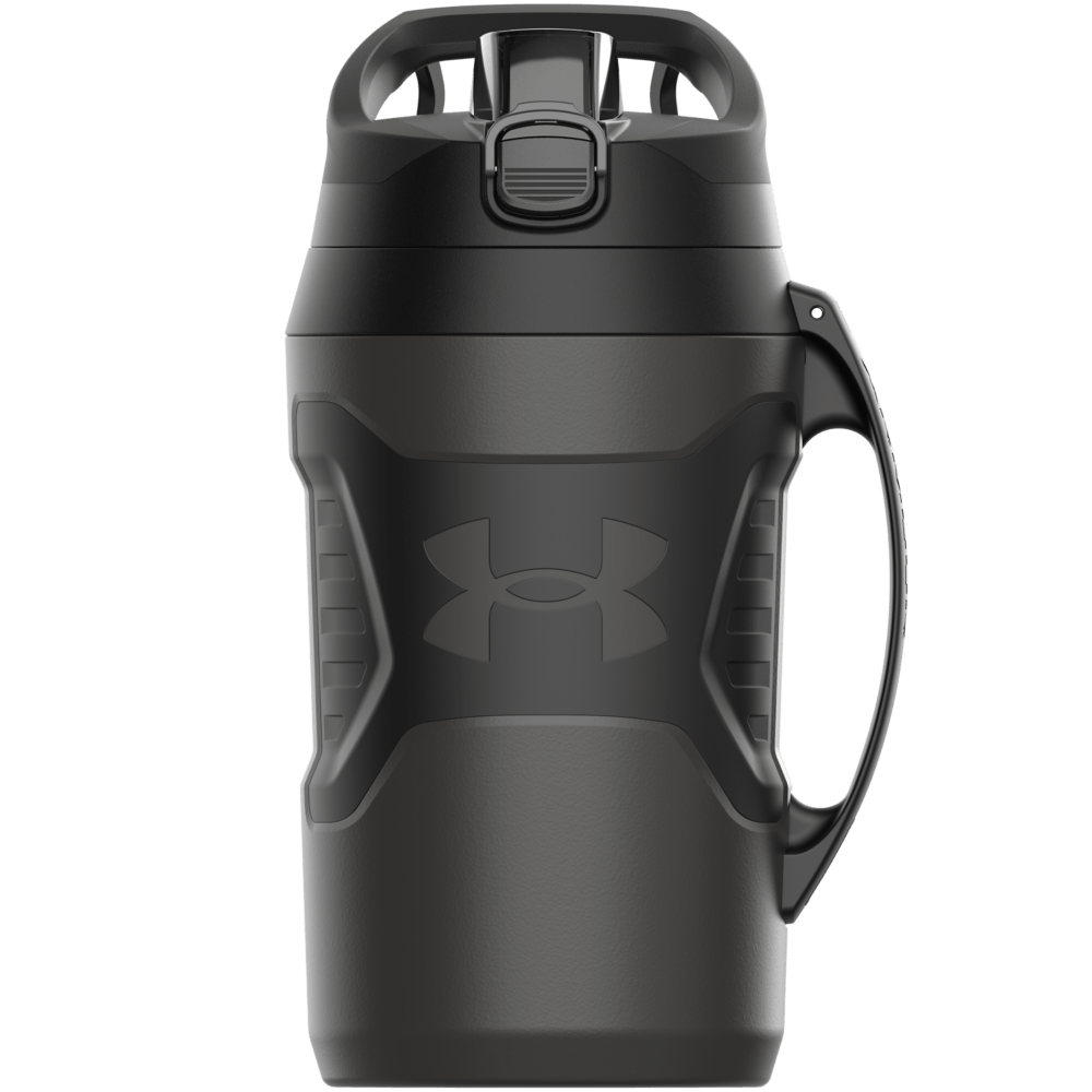 UA 64Oz Playmaker Jug Botella gris de hombre para entrenamiento