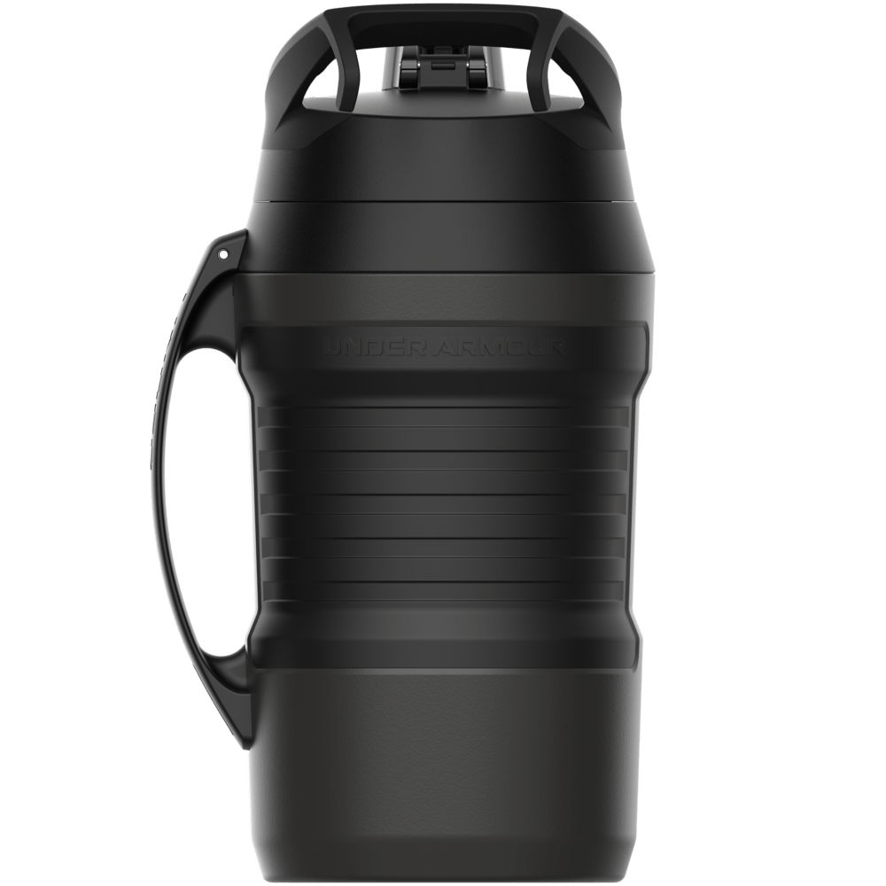 UA 64Oz Playmaker Jug Botella gris de hombre para entrenamiento