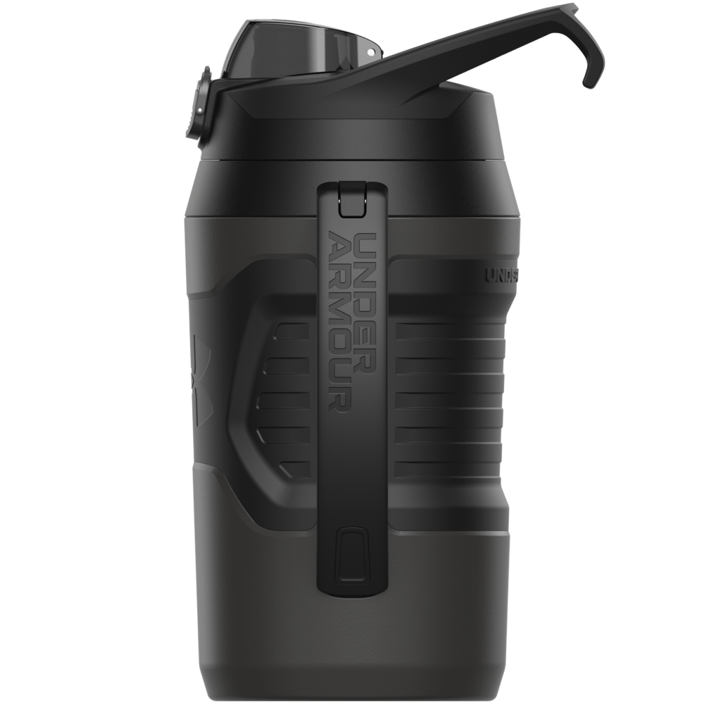 UA 64Oz Playmaker Jug Botella gris de hombre para entrenamiento