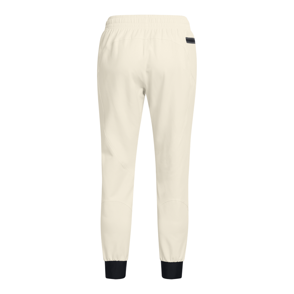 UA Unstoppable Jogger Pantalón blanco de mujer para entrenamiento