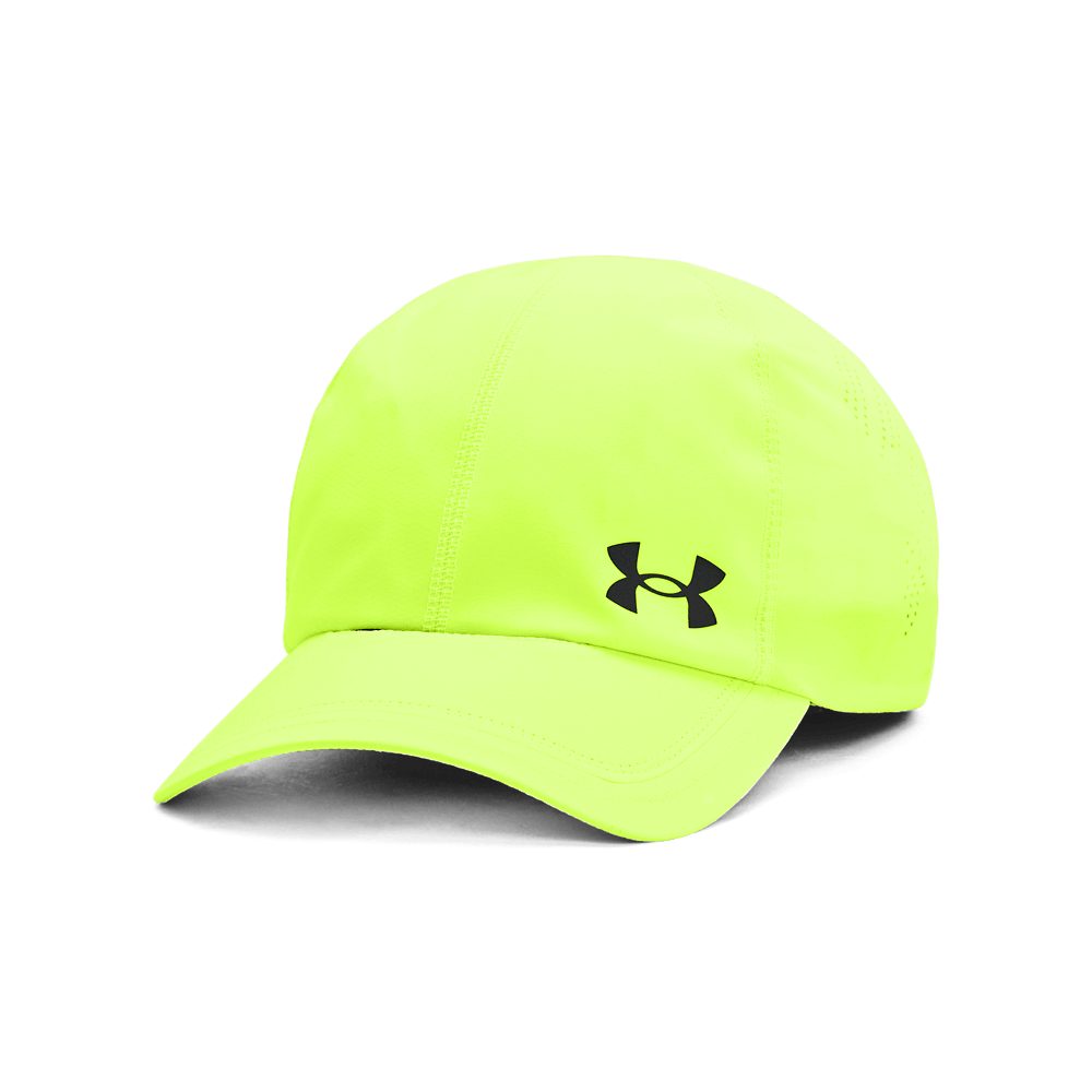 UA So-Chill Launch Adj Gorra amarillo de hombre para correr