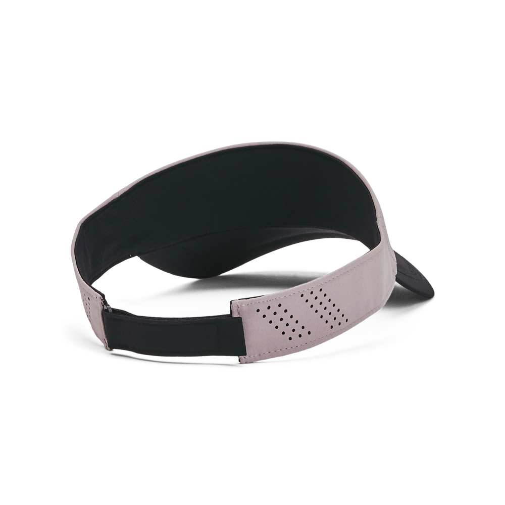 UA So-Chill Launch Visor Visera gris de hombre para correr